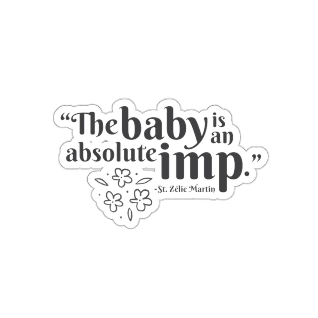 Imp Message Sticker St. Zelie Martin