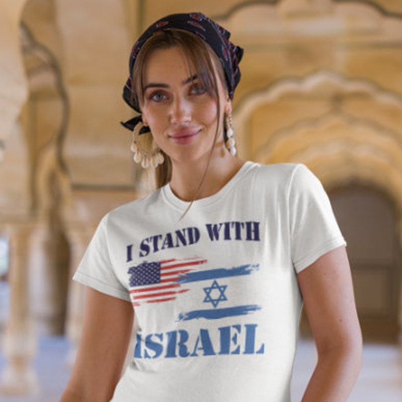 I Stand With Israel Pin - Etsy