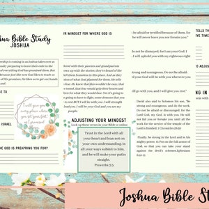 Joshua Bible Study