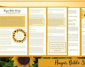 Hagar Bible Study | Woman in the Bible Study | printable Bible Study