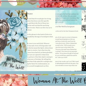Woman At The Well Bible Study