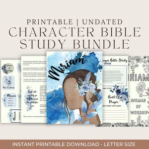 Miriam Bible Study | Character Bible Study | Woman In The Bible