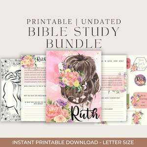Ruth Bible Study | Character Bible Study | Woman In The Bible