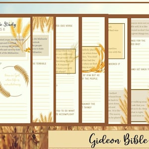 Gideon Bible Study