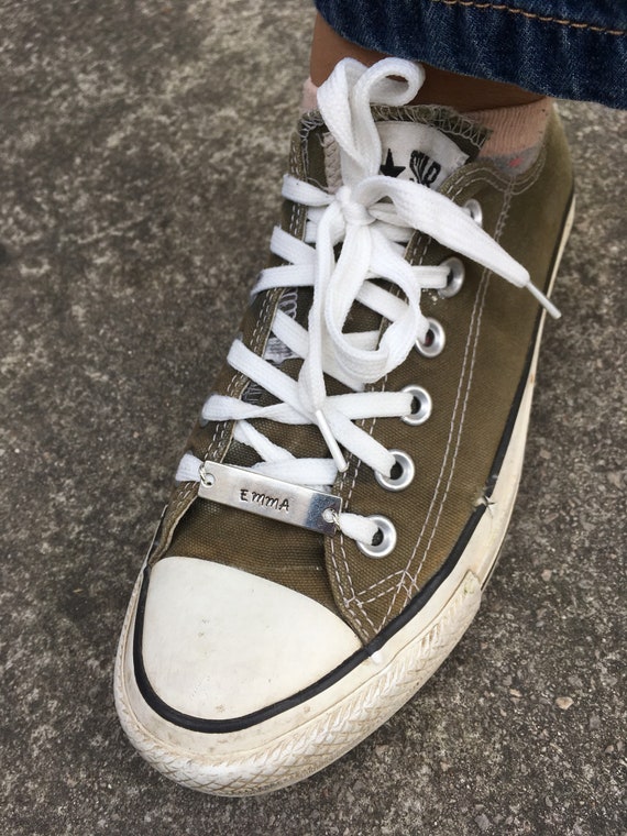 personalized shoe laces