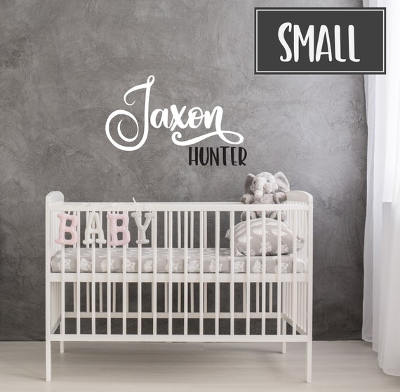 etsy baby name wall art