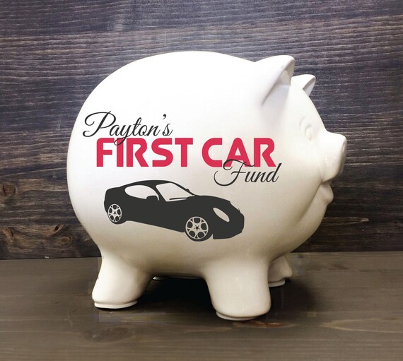 car piggy bank