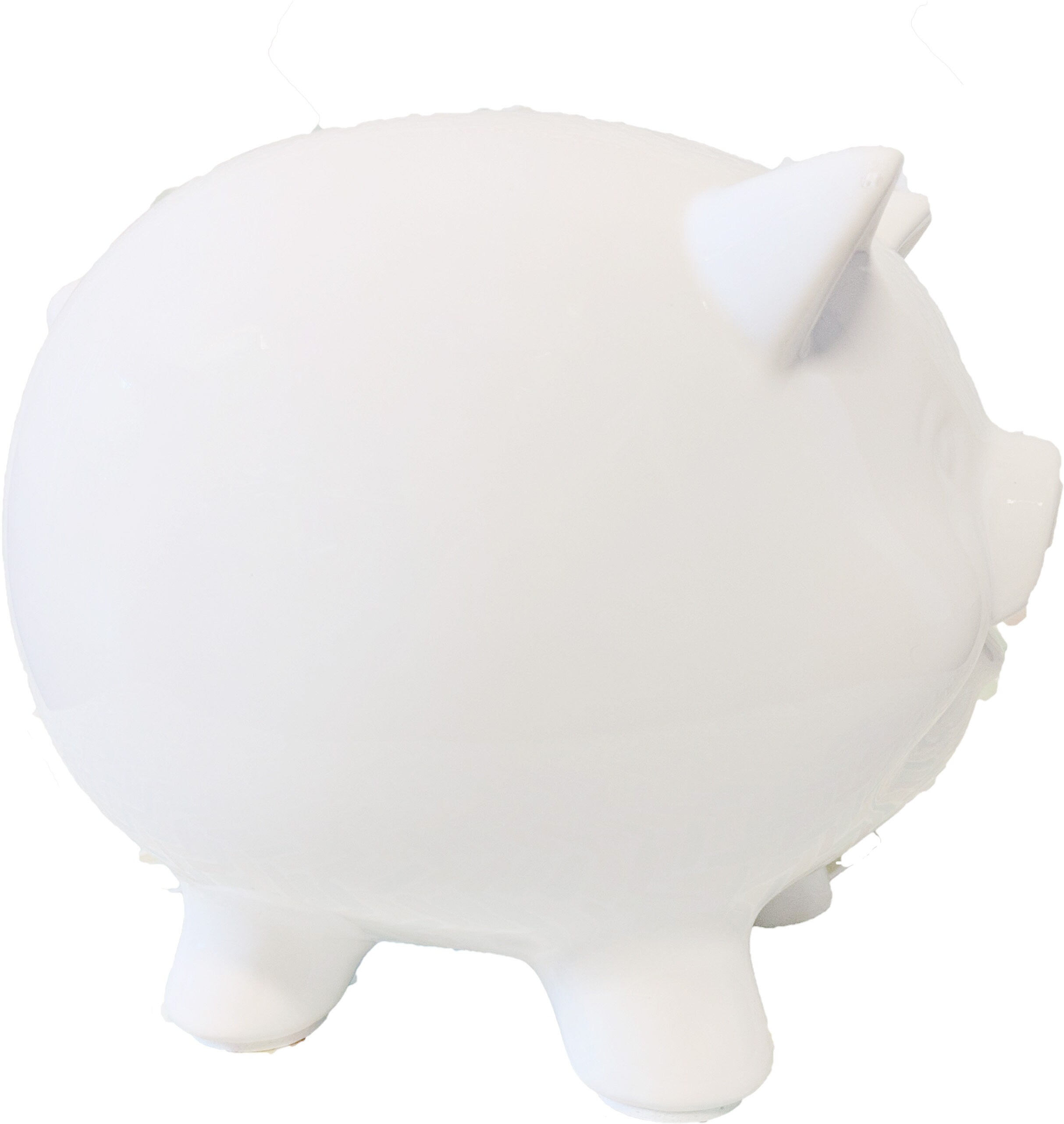 Blank White Piggy Bank Blank Ceramic Coin Bank Wholesale Etsy