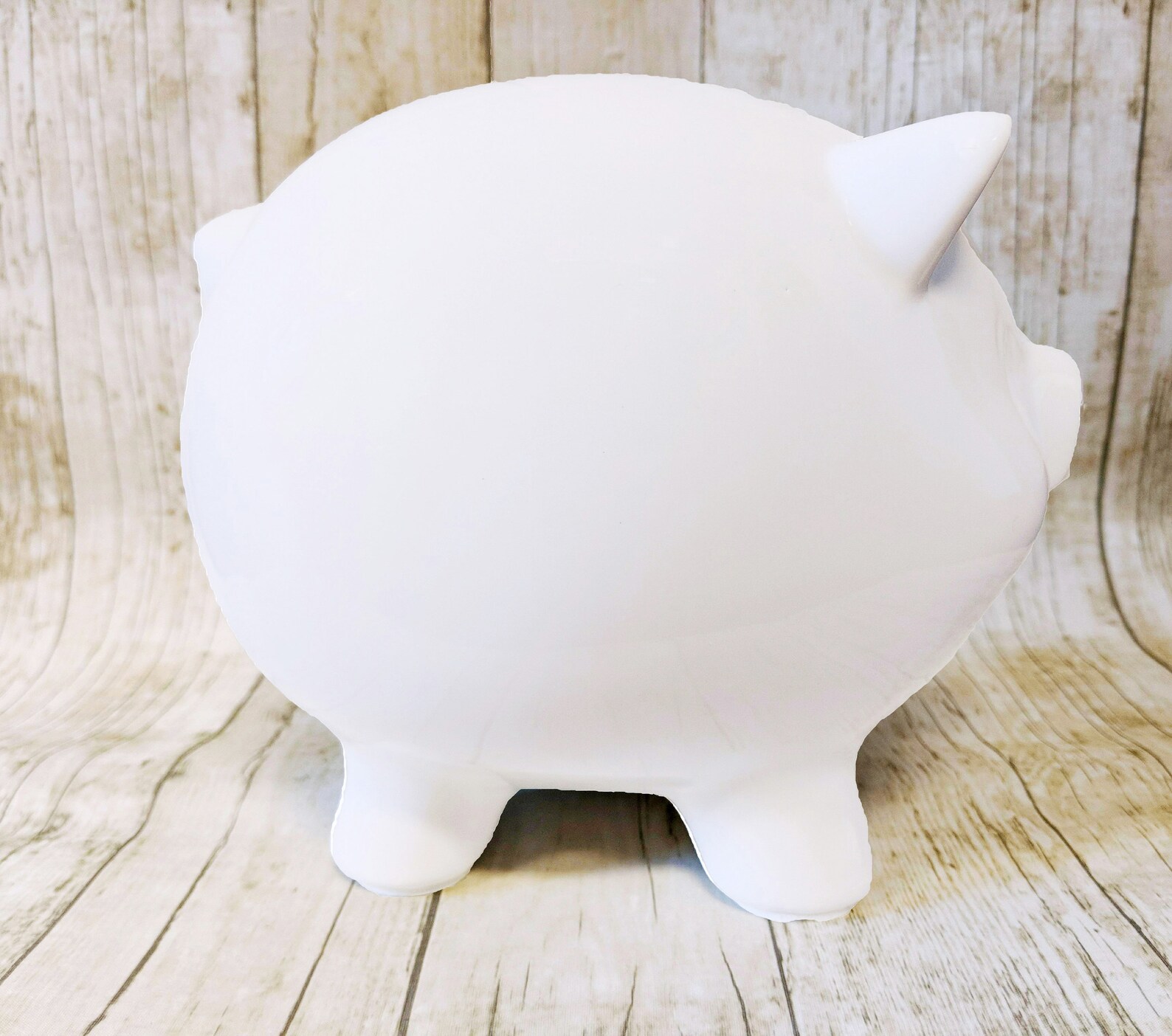 Blank White Piggy Bank Blank Ceramic Coin Bank Wholesale Etsy