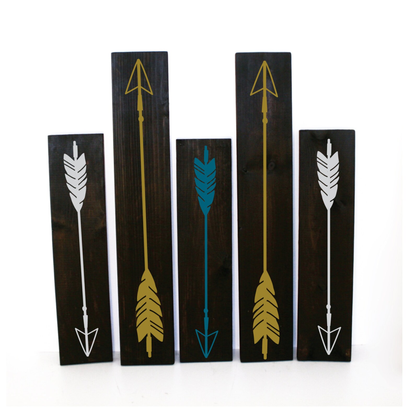 Wood Arrow Wall Decor Woodland Nursery Wall Decor Wood Home Etsy