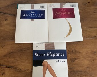 Sheer Elegance Classique 15 Denier Pantyhose - Reinforced Toe & Panty, Multiple Colors