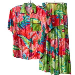 Blouse Tunique Bohème Ali Miles Manches 3/4, Broderie Fleurie Et Rayures, Taille S