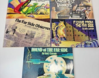 The Complete Far Side Gary Larson 2 Volume Hardcover Box Set 1980