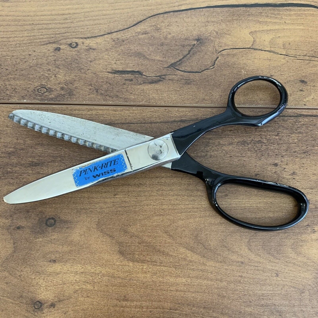 Vintage Wiss Pinking Shears Scissors 7.5 Inch Newark NJ USA Etsy