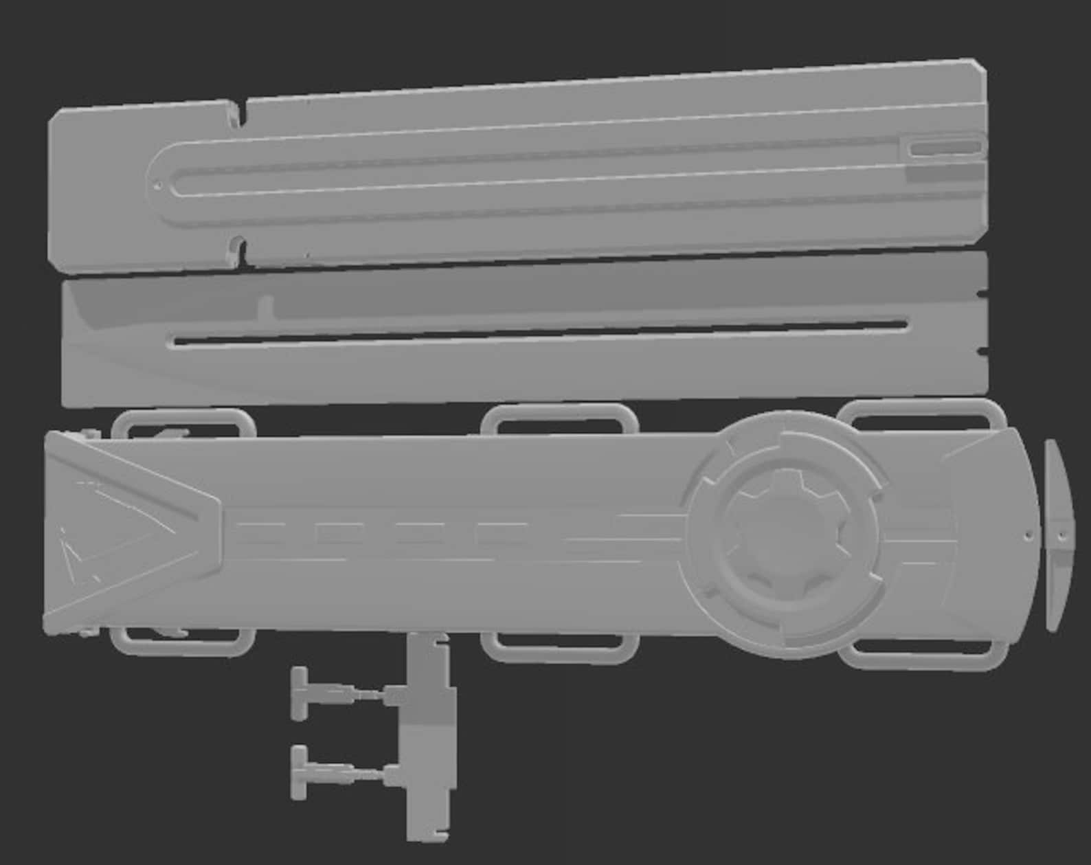 Assassin Hidden Blade Toy Prop Kit (3D File STL) - Etsy