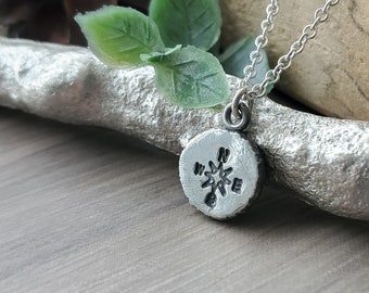 Sterling Silver Compass Necklace, Nautical Necklace, Explore, Adventure, Not all who wander are lost, Adventure Gift, Stamped Silver Compass