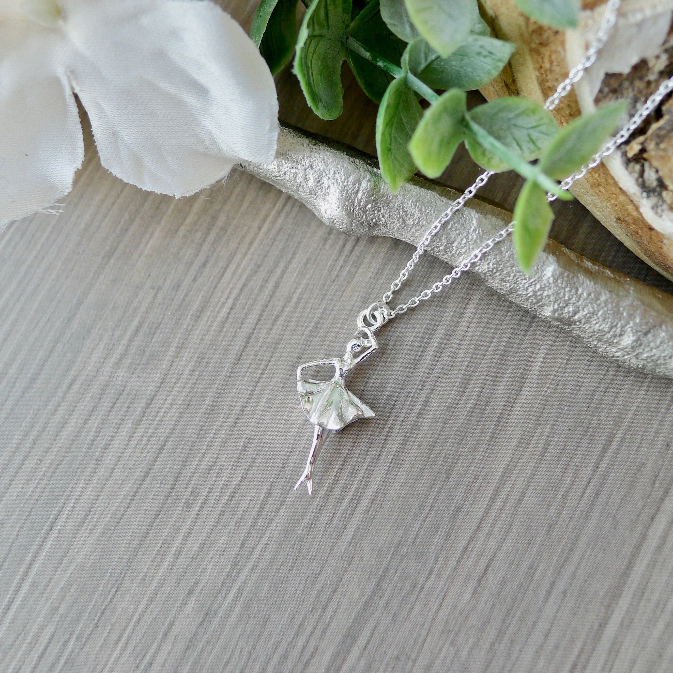 ★ROSEMONT★ SILVER Petit Etoile (Dancing Jewelry) Necklace Amazon.com: Sportybella Tap Dance Necklace- Tap Dance