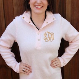 Monogrammed sweatshirt tunic shop