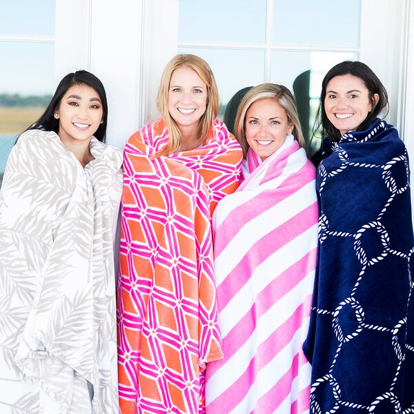 THE MONOGRAM MOSAIC BLANKET