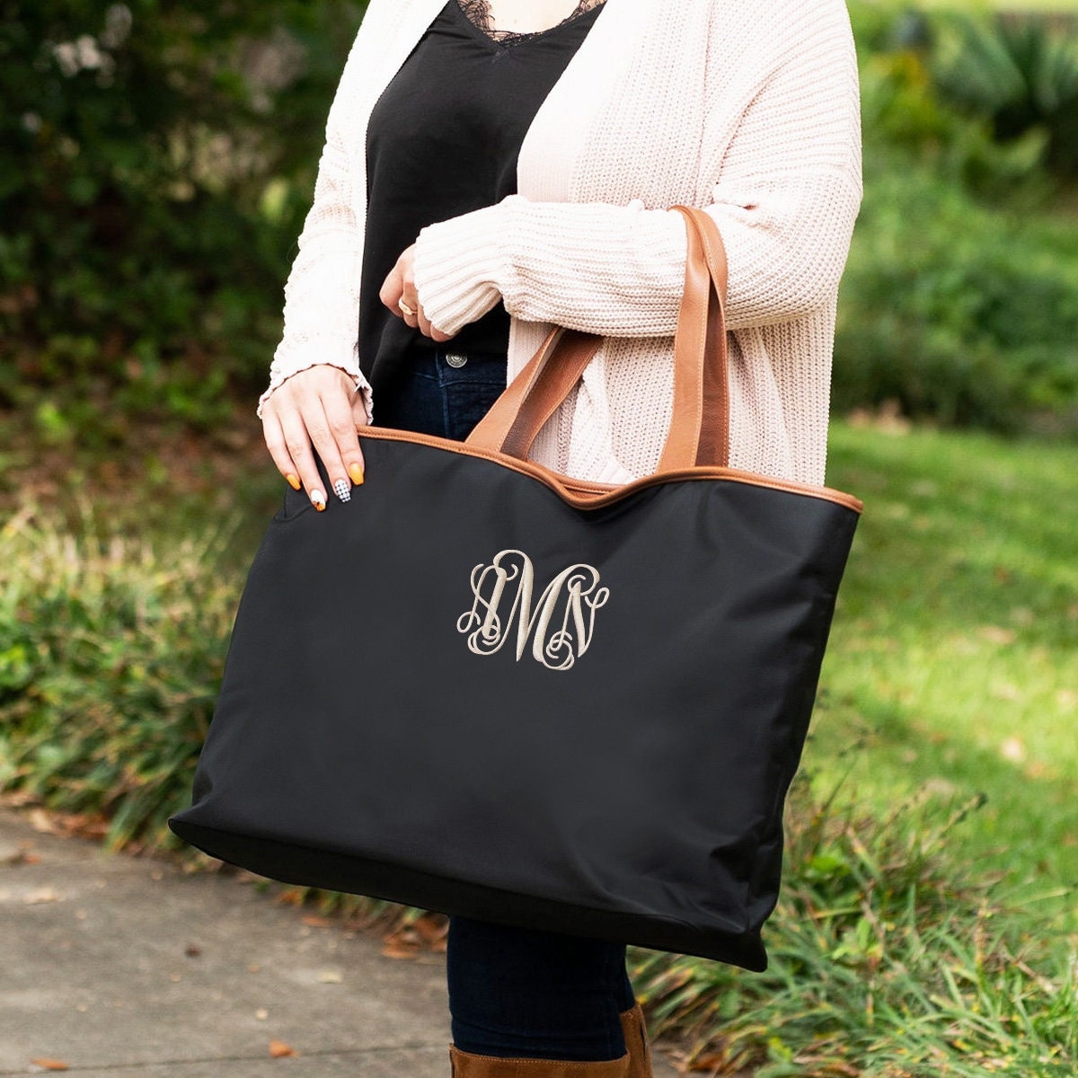 Monogram Tote Bag