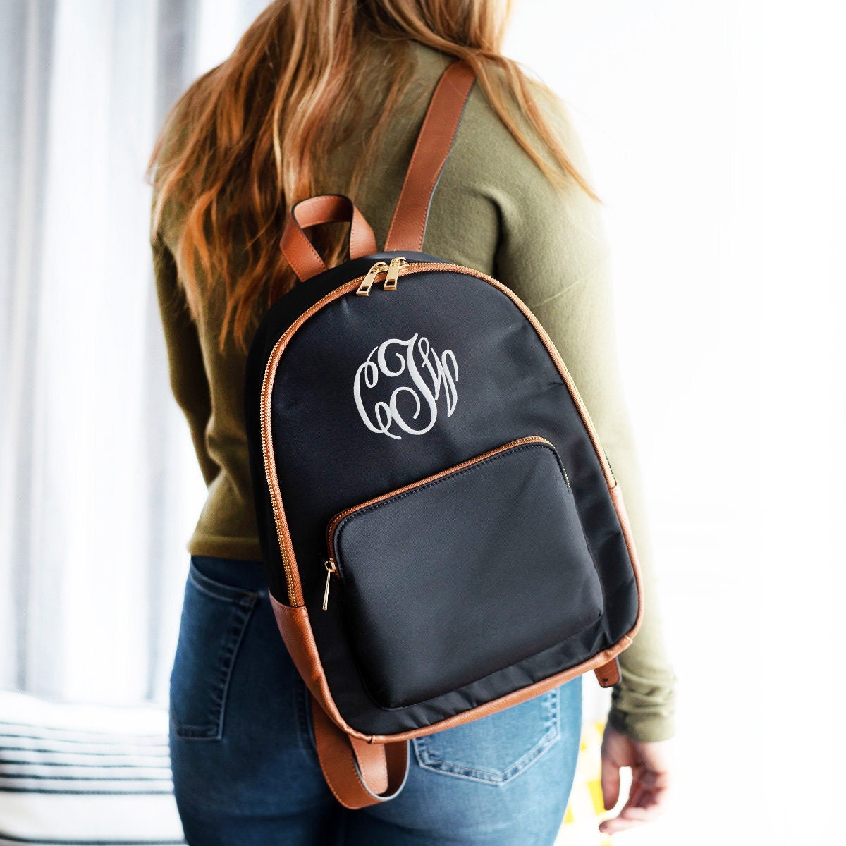 Monogrammed backpacks for clearance adults