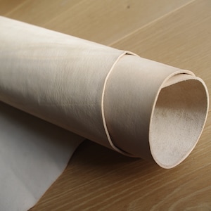Vegetable Tanned Leather Scraps Natural Crust. 1-1.4 mm thickness. Leather Hide Sheets, Cuts. Veg Tan Crafting, Tooling Leather, DIY.