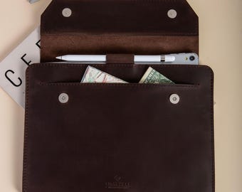 Leather Case for reMarkable Paper Pro/ reMarkable 2/ Paper Pro Move with Pen Holder and Pockets for daily Accessories, Personalized