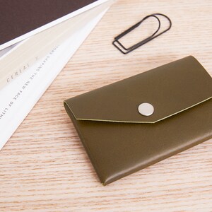 Small leather wallet card holder. This minimalist luxury leather wallet can be perfect leather gift. Also we offer this mini wallet packed as do it yourself gift.