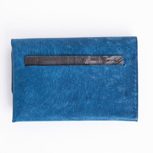 Small Designer Wallet, Slim Wallet for Ladies, Sleek, Compact Men's Wallet, Premium Leather Wallet, Minimalist Wallet Full Grain Leather image 4