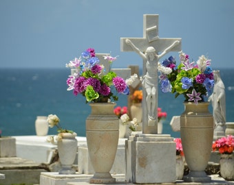 Puerto Rico Graveyard Canvas - Various Sizes