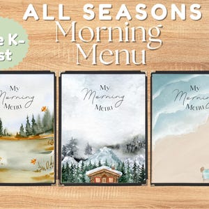 All Seasons Morning Menu: Preschool-First Grade Lessons (Digital Download)
