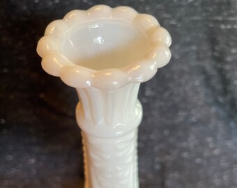 Vintage Milk Glass Bud Vase