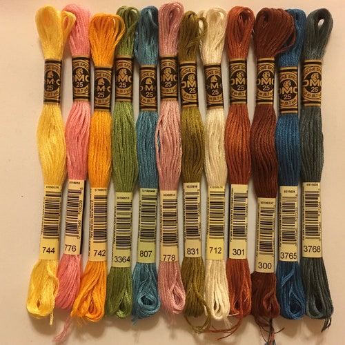 50 Brand New DMC Floss Rainbow of Colors Free Shipping - Etsy