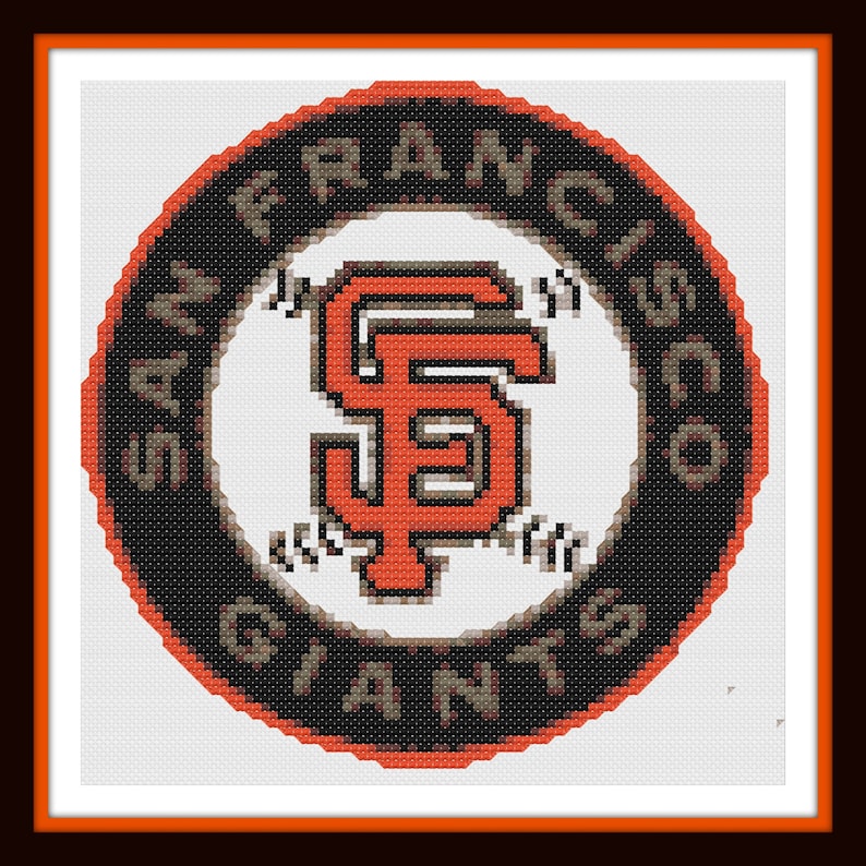 San Francisco Giants Emblem - Shade Chart - DMC Floss Chart - Athletics Collection- Precisely Print and Begin Sching! image about Dmc Floss Color Chart Printable named San Francisco Giants Emblem - Colour Chart - DMC Floss Chart - Sporting activities Sequence- Merely Print and Begin Sching!