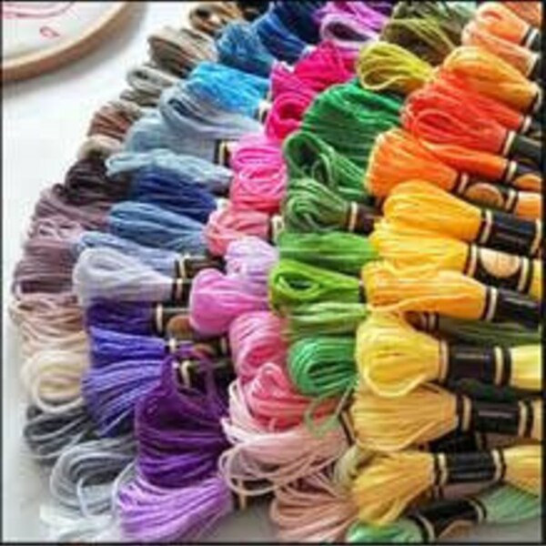 Dmc Floss Pick Colors Etsy