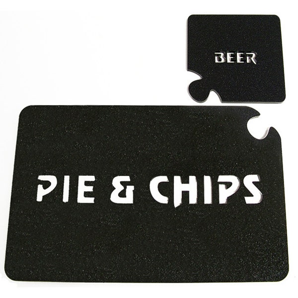 Laser Cut Beer Mat Etsy