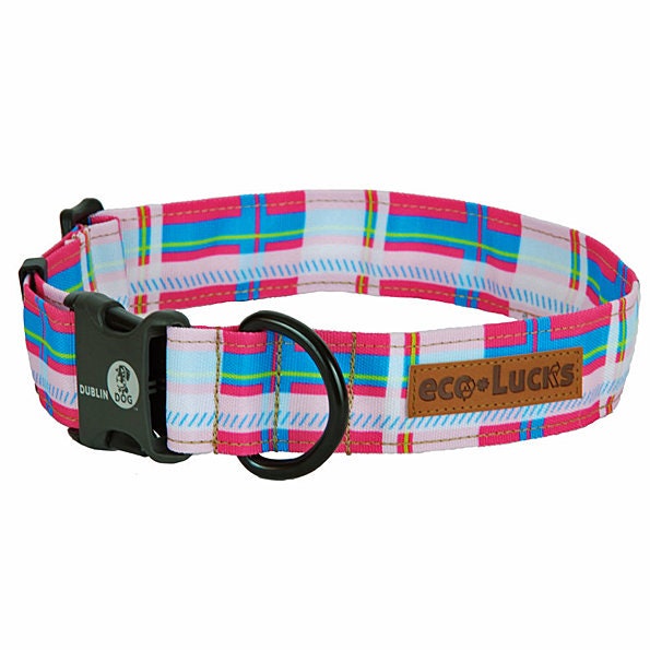 Dog Collar Hamptons Harbor Dublin Dog EcoLucks Dog Collar Pink
