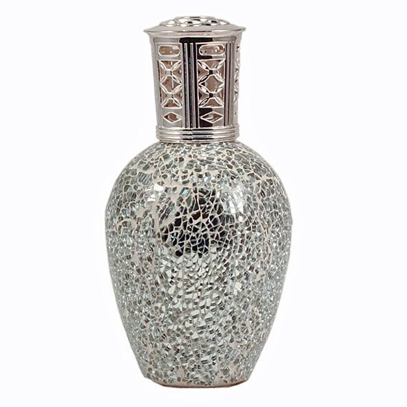 Large Ashleigh & Burwood Fragrance Lamp Shooting Star - silver