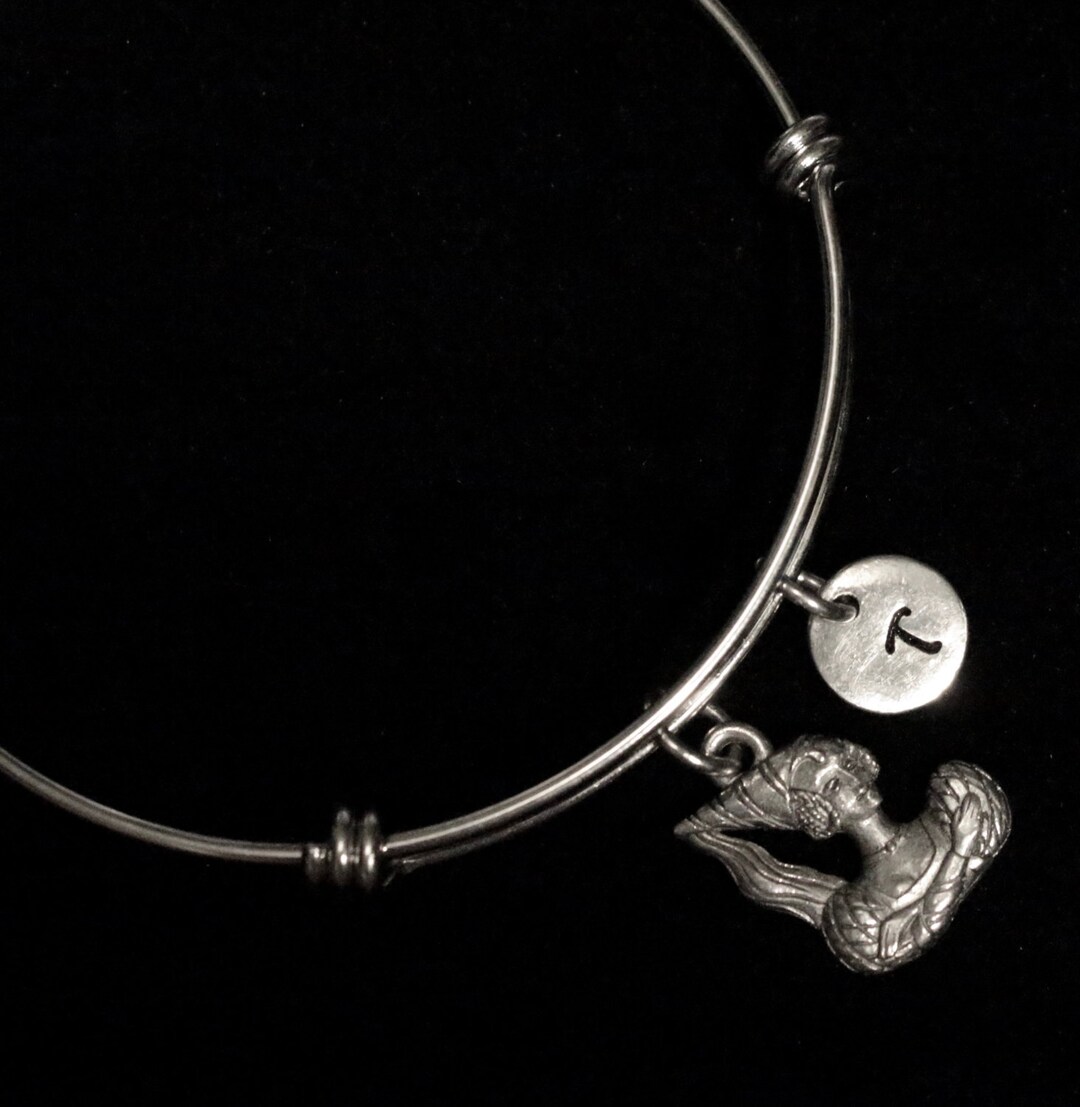 Princess Charm Bracelet, Storybook Bangle Bracelet, Charm Bracelet