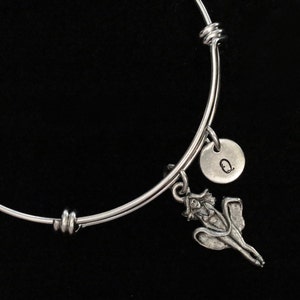 Marilyn Monroe Charm Bracelet, Movie Star Bangle Bracelet, Adjustable Bracelet, Stainless Steel Bracelet, Initial Bracelet qb44