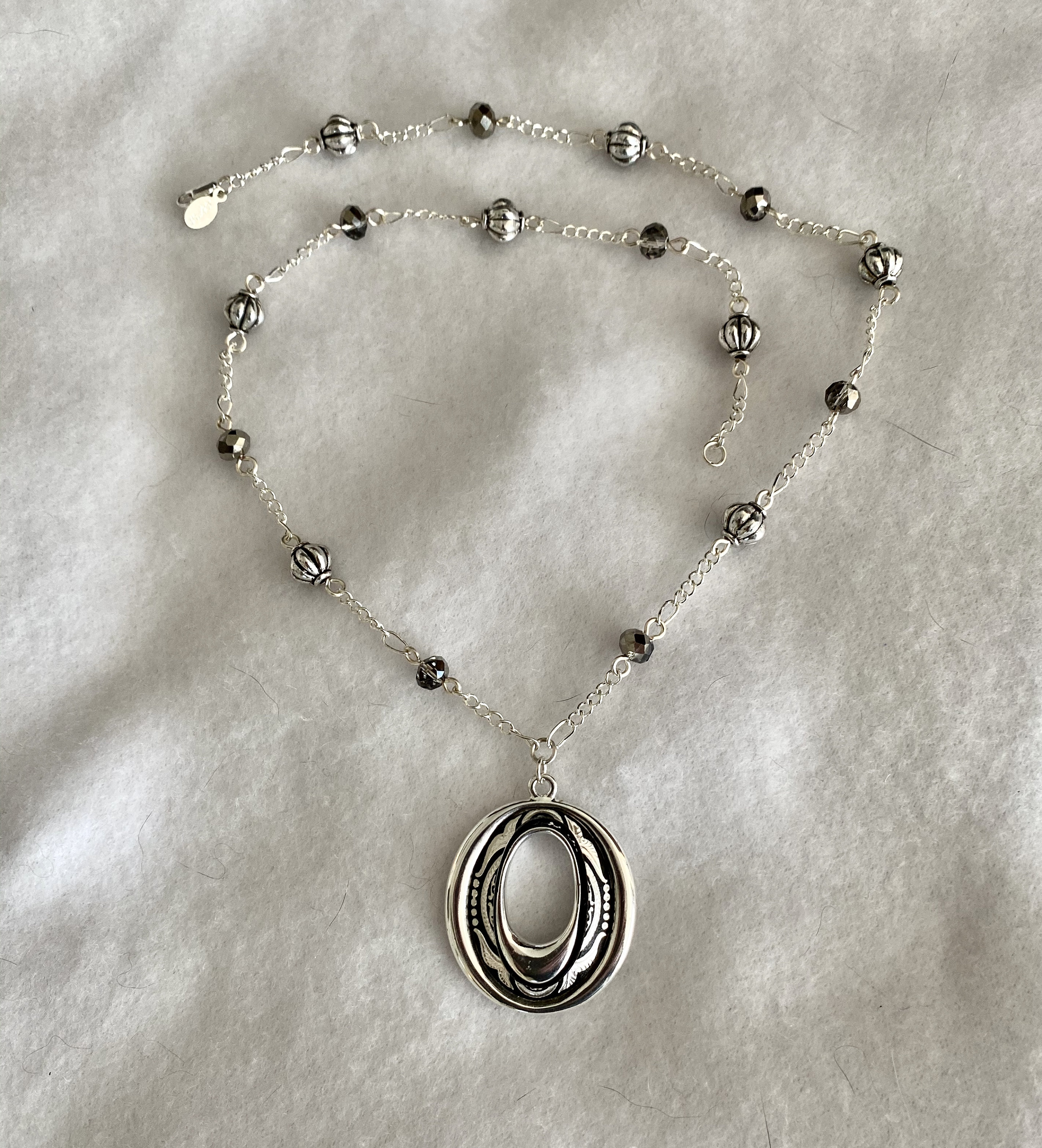 Collar colgante español y juego de pendientes / Colgante Etsy