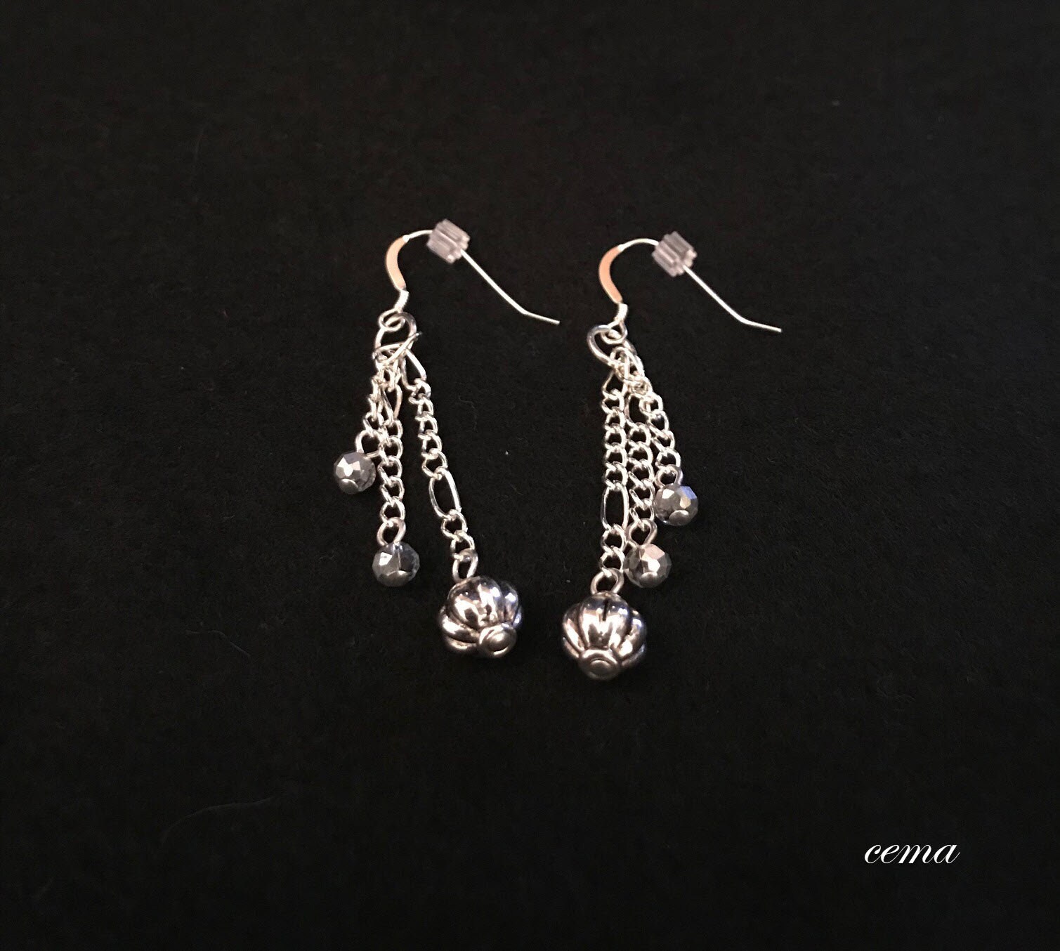 Collar colgante español y juego de pendientes / Colgante Etsy