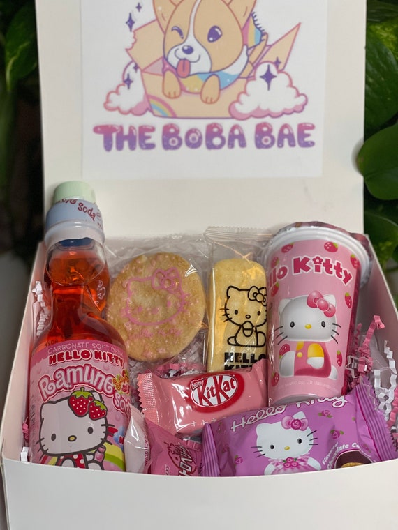 Pink Hello Kitty Kawaii Snacks