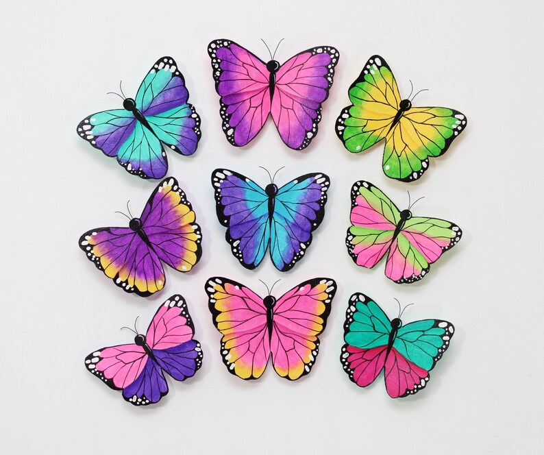 3d Butterfly Wall Decor Nursery Butterfly Decor Butterfly Etsy