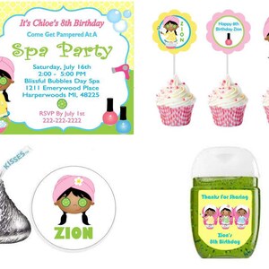 Spa Party Theme Party Pack image 1