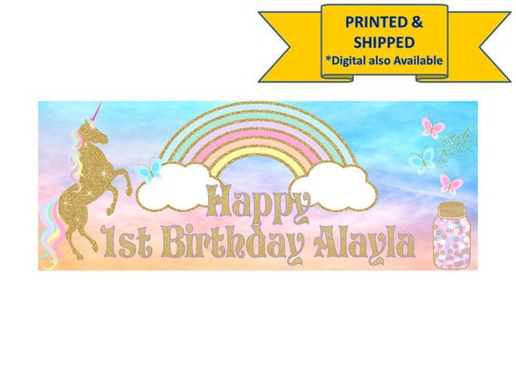 Unicorn Backdrop Custom Backdrop Unicorn Theme | Etsy