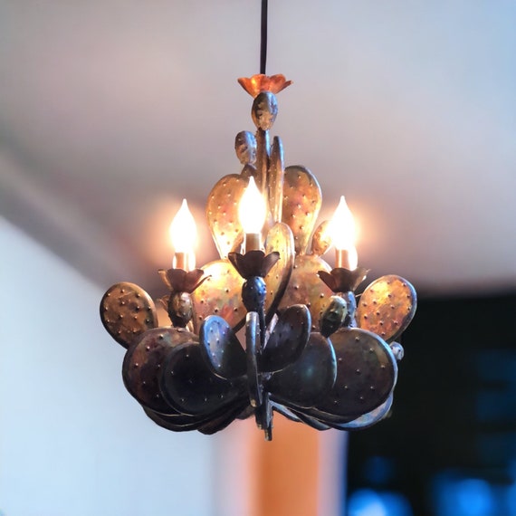Copper farmhouse chandelier deals