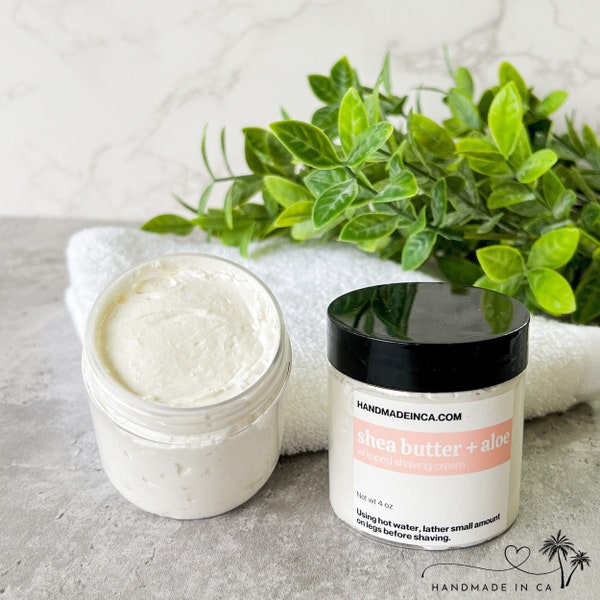 Whipped Shave Butter, Shaving Cream | Handmade | Natural Ingredients