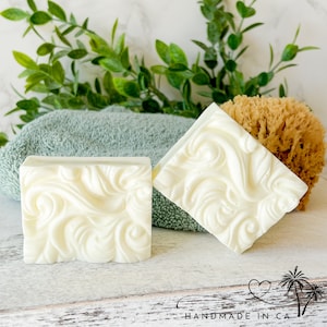 Triple Butter + Vitamin E Moisturizing Facial Bar | Vegan Handmade | Natural Ingredients