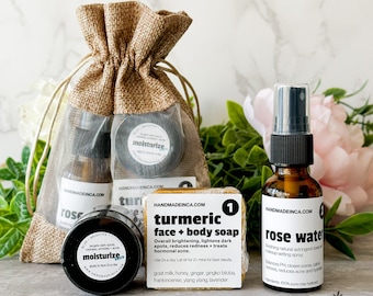 Customized Natural Skincare Starter Kit | Handmade | Chemical Free